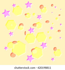 stars and planets background