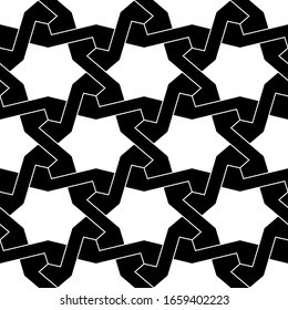 Stars, polygons ornament. Geometrical backdrop.Digital paper, abstract. Star, polygonal shapes wallpaper. Geometric background. Polygons motif. Seamless pattern