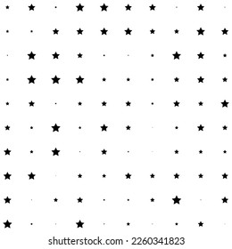 Stars random pattern background. Vector illustration.