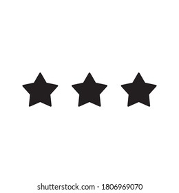 Stars Rating Icon Set Gold Star Stock Vector (Royalty Free) 1806969070 ...