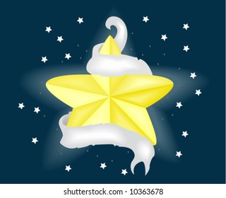 Estrellas y cinta de opciones - Vector