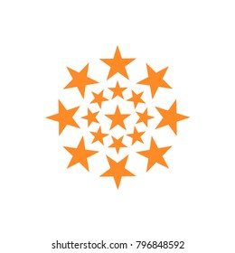 Stars Round Logo