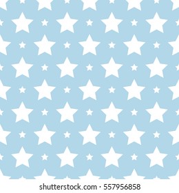 Stars seamless background.