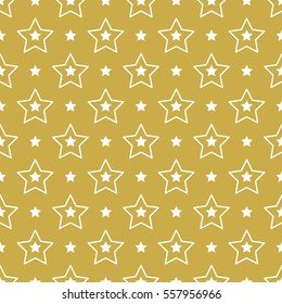 Stars seamless background.