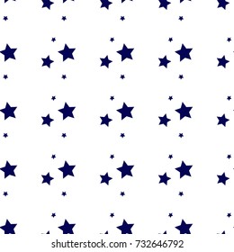 Stars seamless background.
