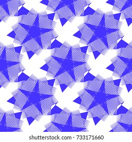 Stars seamless background.