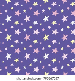 Stars Seamless Background