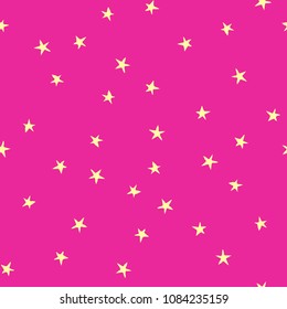 stars seamless doodle pattern