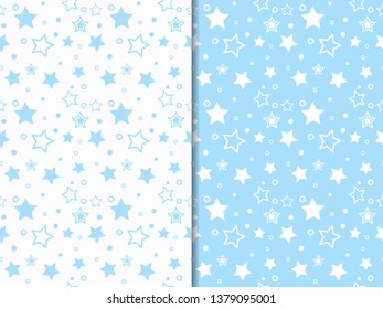 stars seamless geometric pattern abstract
