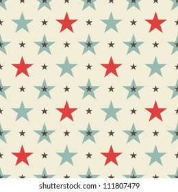 stars seamless pattern