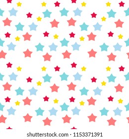 Stars Seamless pattern