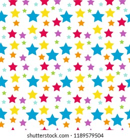 Stars Seamless pattern