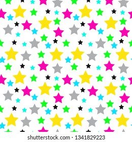 Stars Seamless pattern