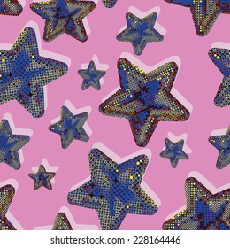 Stars Seamless Pattern