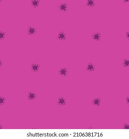 Stars seamless pattern. Cute festive background. Repeated texture in doodle style for fabric, wrapping paper, wallpaper, tissue. Vector illustration.