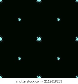 Stars seamless pattern. Cute festive background. Repeated texture in doodle style for fabric, wrapping paper, wallpaper, tissue. Vector illustration.