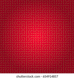 Stars seamless pattern gold and red retro background. Abstract vector bright golden design for wallpaper, Christmas decoration, confetti, textile, wrapping. Symbol of holiday.