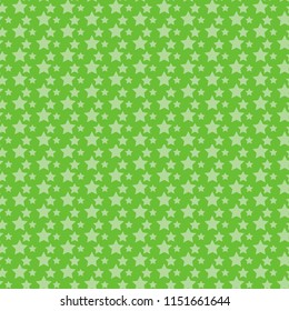 Stars Seamless Pattern - Large tinted white stars on lime green background