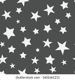 Stars seamless pattern. Star texture background.