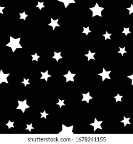 Estrellas sin fisuras. Fondo de textura estelar.