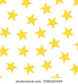 stars seamless pattern vector. stars background. star seamless pattern vector