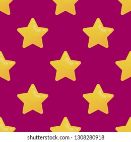 Stars seamless pattern vector illustration