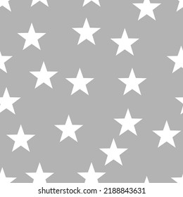 Stars seamless pattern. Vector illustration