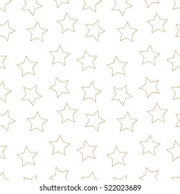 Stars seamless pattern. Vector illustration.