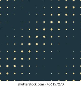 Stars seamless regular vector pattern