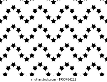 Stars . seamless texture. Graphics and design.