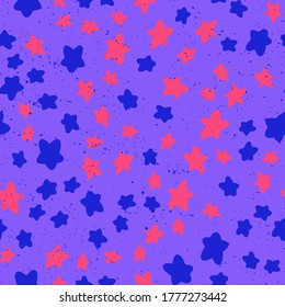 Stars shape Seamless pattern, great design for any purposes. Abstract modern graphic element. Geometric background fashion pattern. Abstract cover, backdrop, pattern, wallpaper.