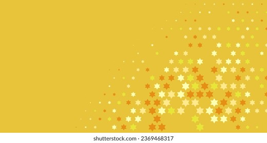 Las estrellas dan forma a dos colores Resumen Ilustración fondo hermoso papel de pared abstracto de estrellas coloridas, fondo colorido abstracto con estrellas. Arte de fondo de escritorio con varios colores brillantes