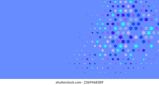 Las estrellas dan forma a dos colores Resumen Ilustración fondo hermoso papel de pared abstracto de estrellas coloridas, fondo colorido abstracto con estrellas. Arte de fondo de escritorio con varios colores brillantes