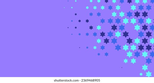 Las estrellas dan forma a dos colores Resumen Ilustración fondo hermoso papel de pared abstracto de estrellas coloridas, fondo colorido abstracto con estrellas. Arte de fondo de escritorio con varios colores brillantes