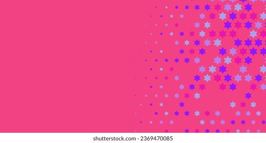 Stars shape Two Color Abstract Illustration background beautiful abstract wallpaper of colorful stars, abstract colorful background with stars. Wallpaper art with bright multi colors