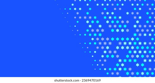 Las estrellas dan forma a dos colores Resumen Ilustración fondo hermoso papel de pared abstracto de estrellas coloridas, fondo colorido abstracto con estrellas. Arte de fondo de escritorio con varios colores brillantes
