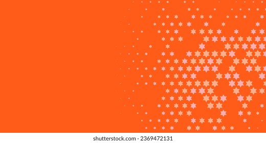 Las estrellas dan forma a dos colores Resumen Ilustración fondo hermoso papel de pared abstracto de estrellas coloridas, fondo colorido abstracto con estrellas. Arte de fondo de escritorio con varios colores brillantes