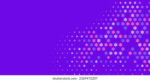 Stars shape Two Color Abstract Illustration background beautiful abstract wallpaper of colorful stars, abstract colorful background with stars. Wallpaper art with bright multi colors