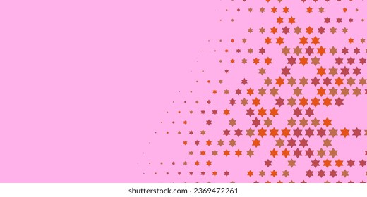 Stars shape Two Color Abstract Illustration background beautiful abstract wallpaper of colorful stars, abstract colorful background with stars. Wallpaper art with bright multi colors