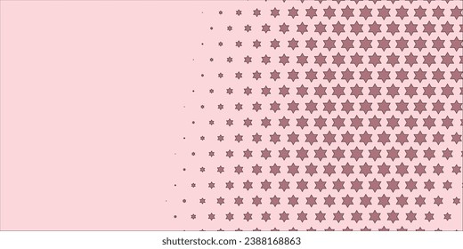 Las estrellas dan forma a dos colores Resumen Ilustración fondo hermoso papel de pared abstracto de estrellas coloridas, fondo colorido abstracto con estrellas. Arte de fondo de escritorio con varios colores brillantes