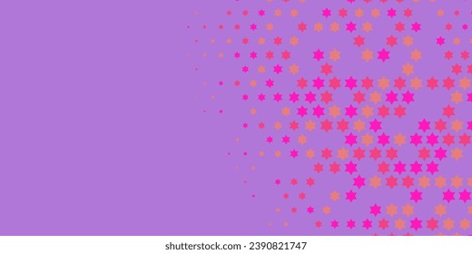 Stars shape Two Color Abstract Illustration background beautiful abstract wallpaper of colorful stars, abstract colorful background with stars. Wallpaper art with bright multi colors