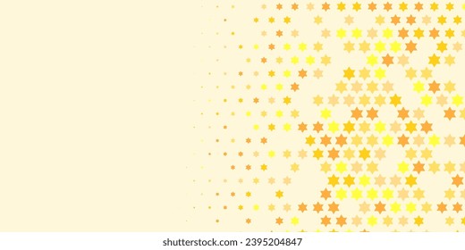 Las estrellas dan forma a dos colores Resumen Ilustración fondo hermoso papel de pared abstracto de estrellas coloridas, fondo colorido abstracto con estrellas. Arte de fondo de escritorio con varios colores brillantes