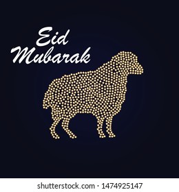 stars sheep eid al adha-mubarak