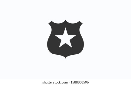 Stars Shield Symbol Vector Royalty Logo Design Inspirations