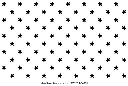 Stars simple minimalist decorative geometrical vector backdrop pattern