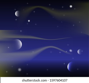 Stars and sky vector for a variety of applications.