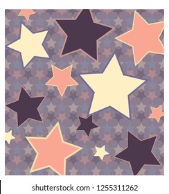 stars sky vintage style