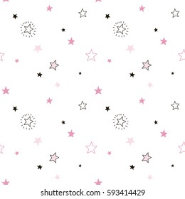 stars small scaled seamless pattern