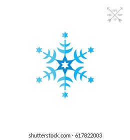 Stars Snowflake Icon