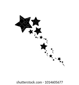 Stars Star Design Tattoos Stock Vector (Royalty Free) 1014605677 ...